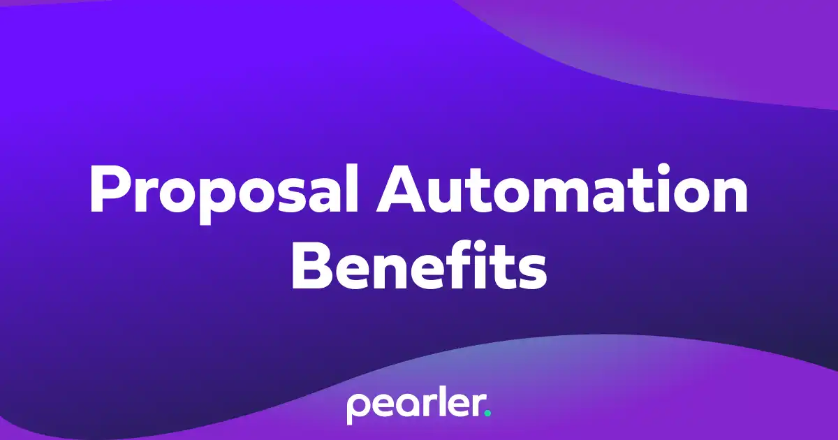 Your ultimate guide for how to write proposals that win. It all starts with automation of the manual aspects, and using powerful AI to augment your teams' capability.