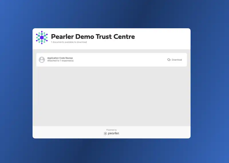 Pearler's Trust Centre - where users can download all of the Project documents